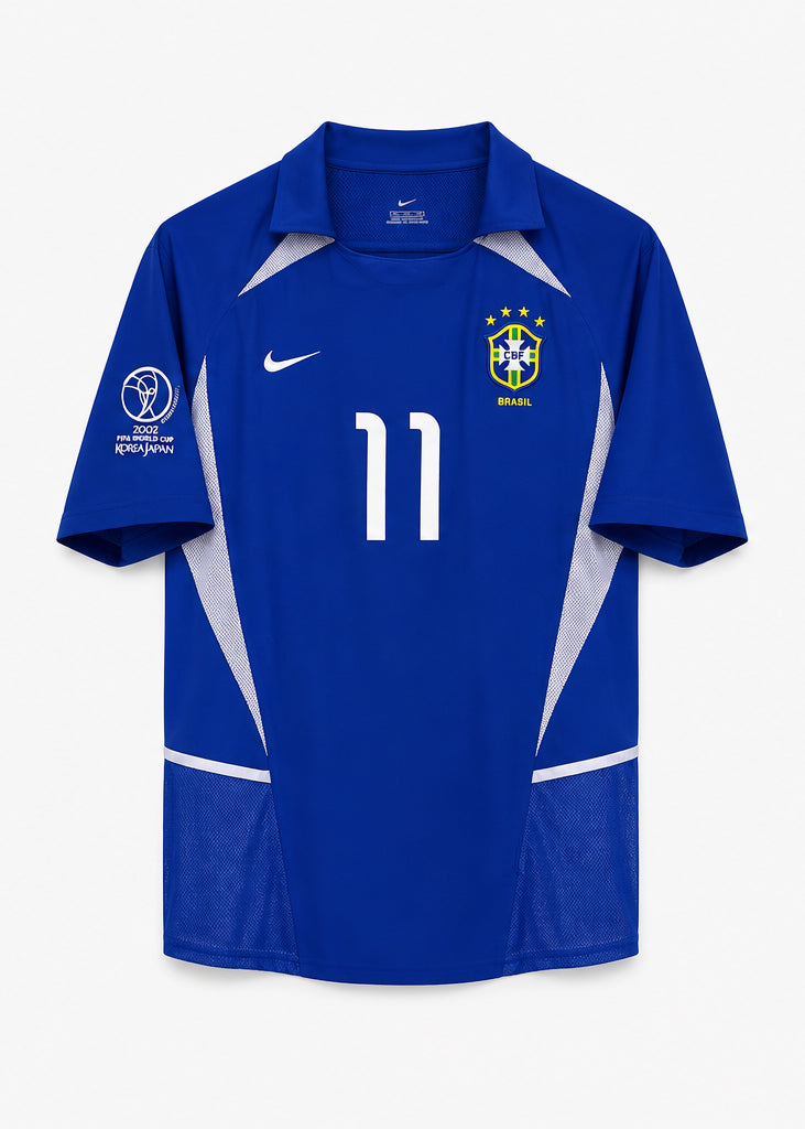 Brazil Away Shirt 2002/04 - Ronaldinho 11
