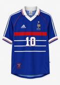 France Home Shirt 1998-00  Zidane 10