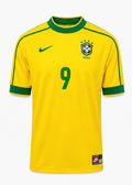 Brazil Home Shirt 1998 - Ronaldo 9