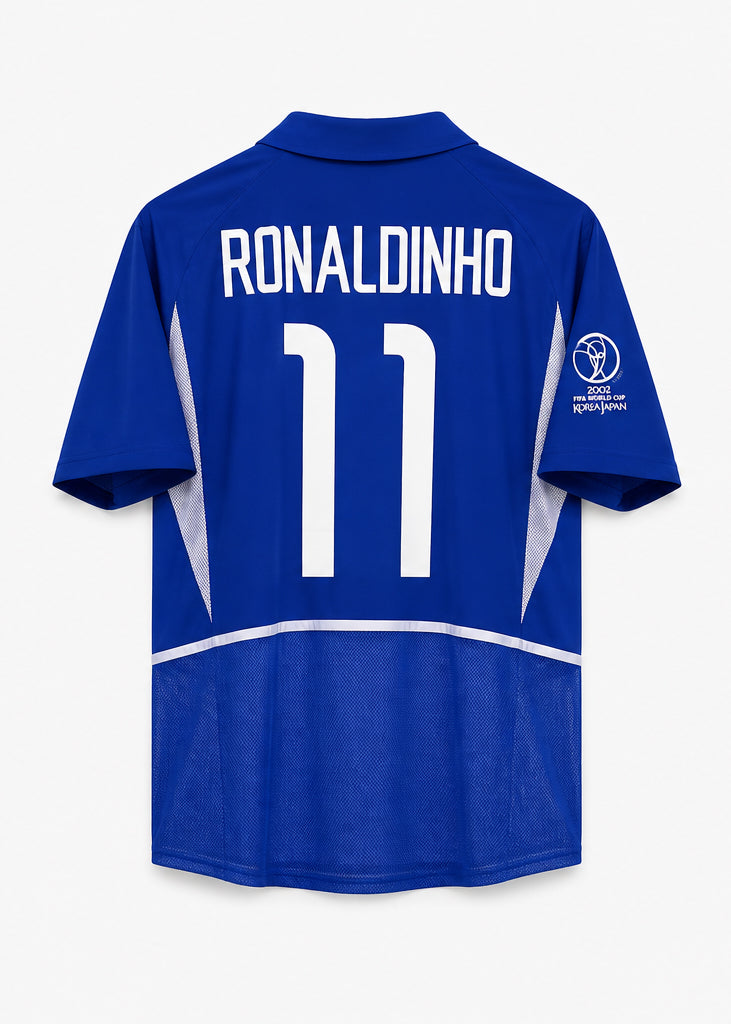 Brazil Away Shirt 2002/04 - Ronaldinho 11
